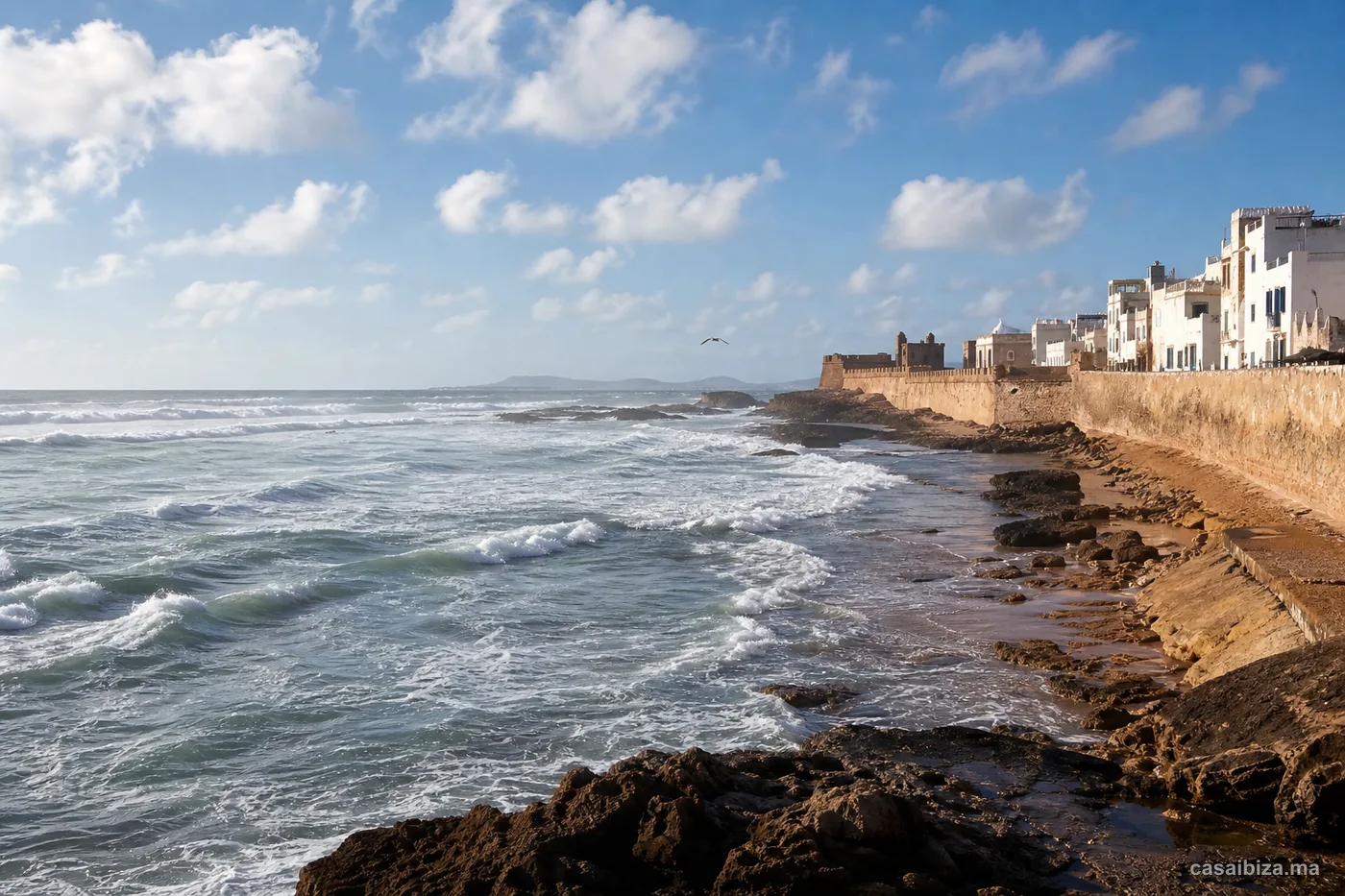 Climat d’Essaouira — soleil, vent et Atlantique toute l’année