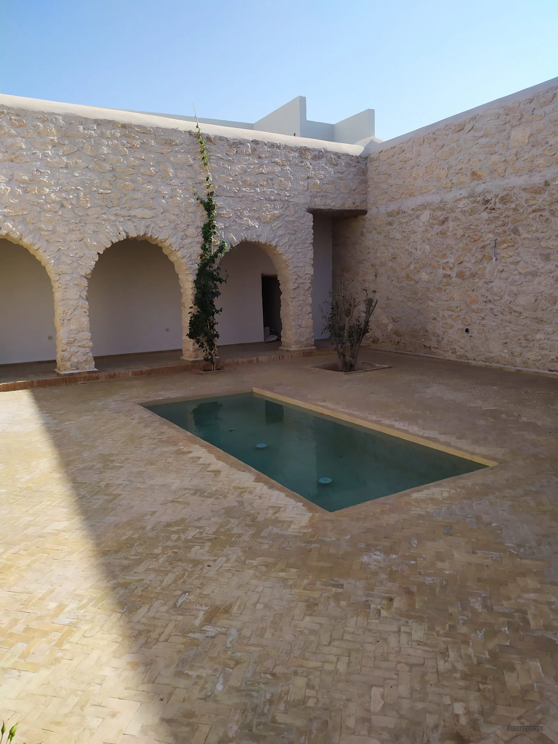 PROJET DE RENOVATION VILLA A SIDI KAOUKI — photo chantier 17
