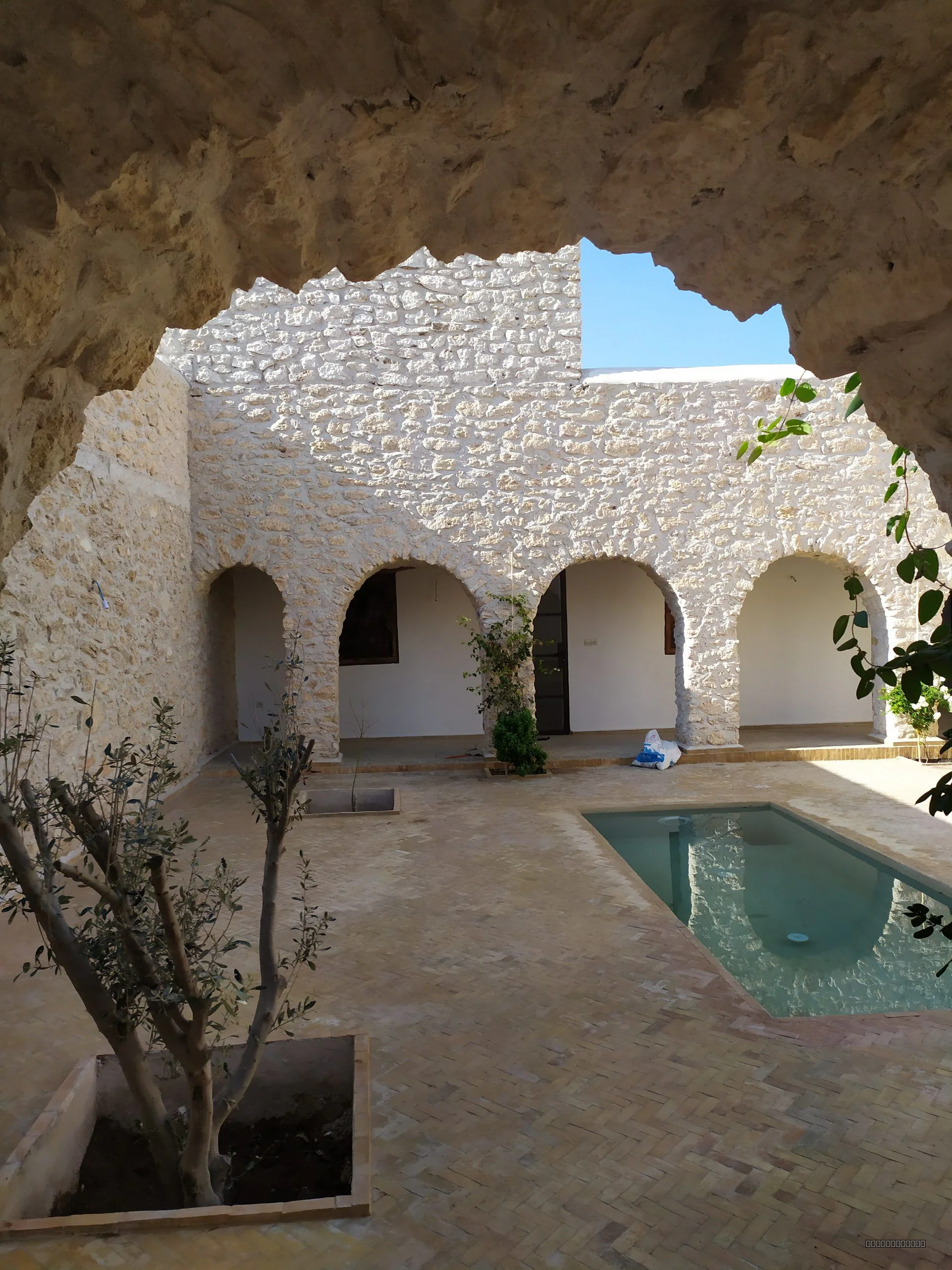 PROJET DE RENOVATION VILLA A SIDI KAOUKI — photo chantier 14