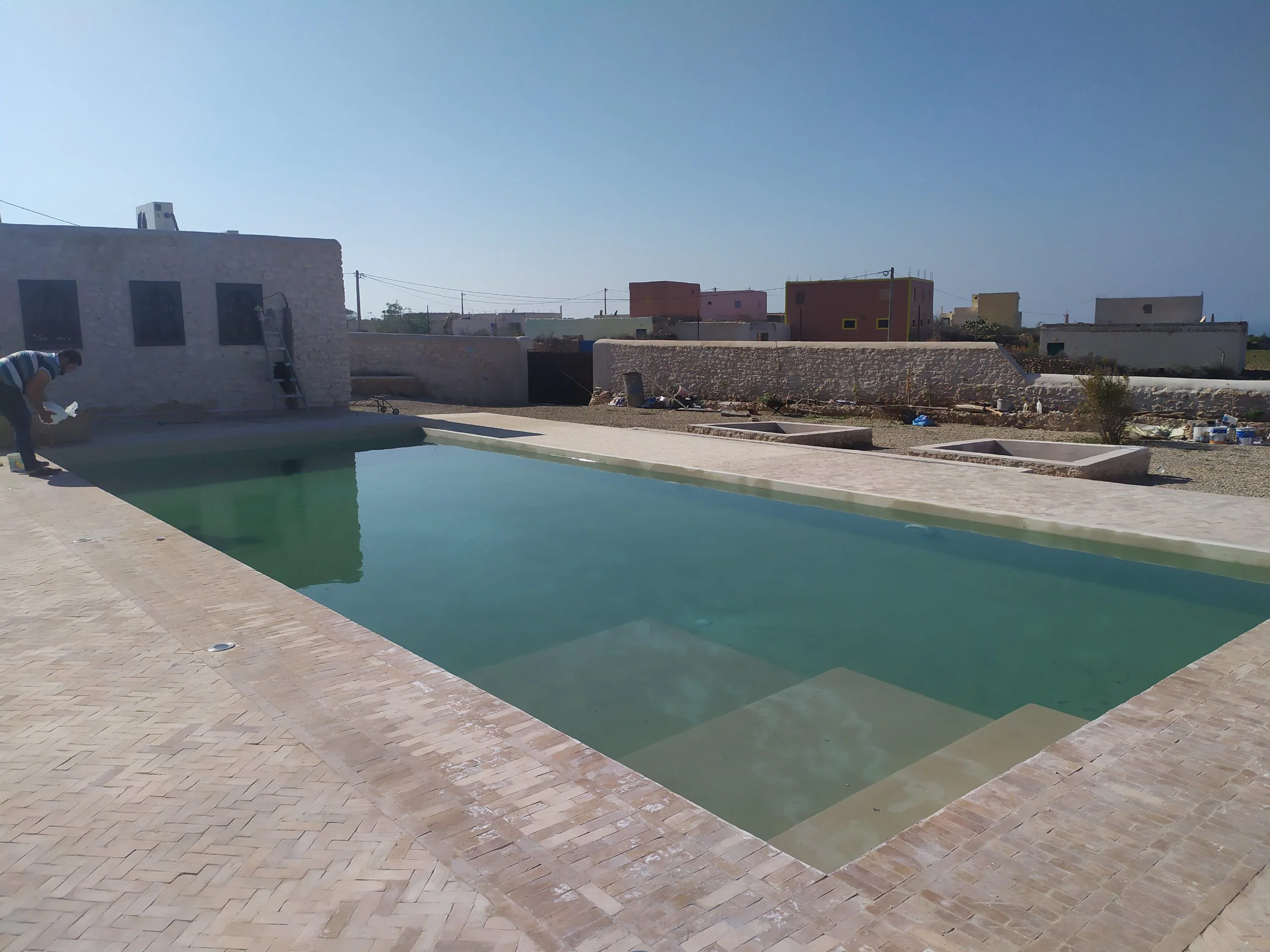 PROJET DE RENOVATION VILLA A SIDI KAOUKI — photo chantier 9