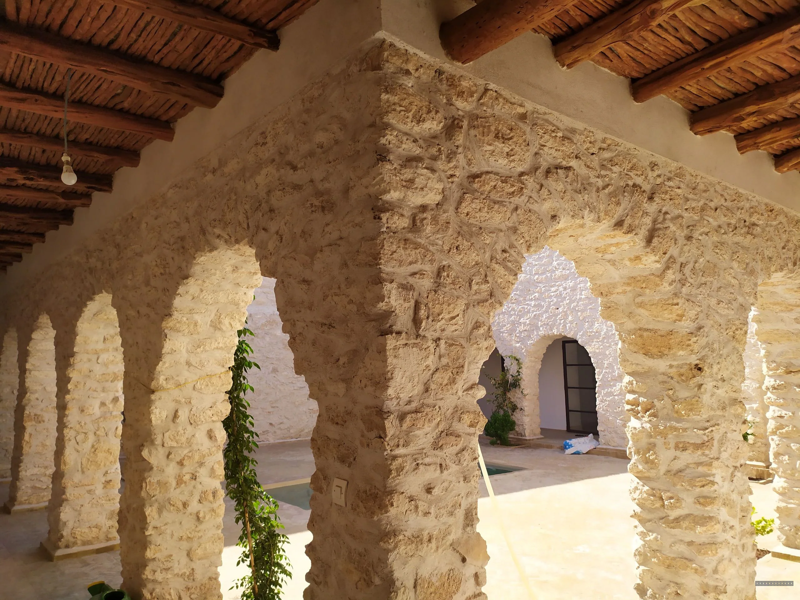 PROJET DE RENOVATION VILLA A SIDI KAOUKI — photo chantier 23