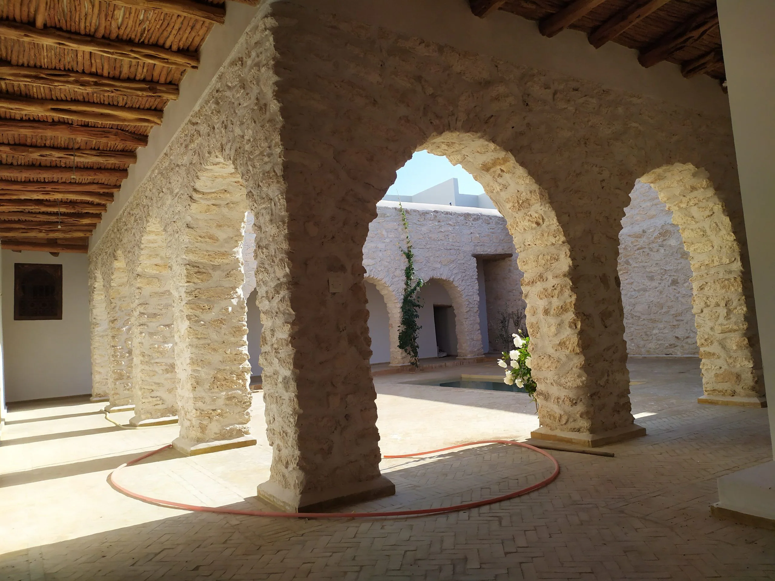 PROJET DE RENOVATION VILLA A SIDI KAOUKI — photo chantier 16