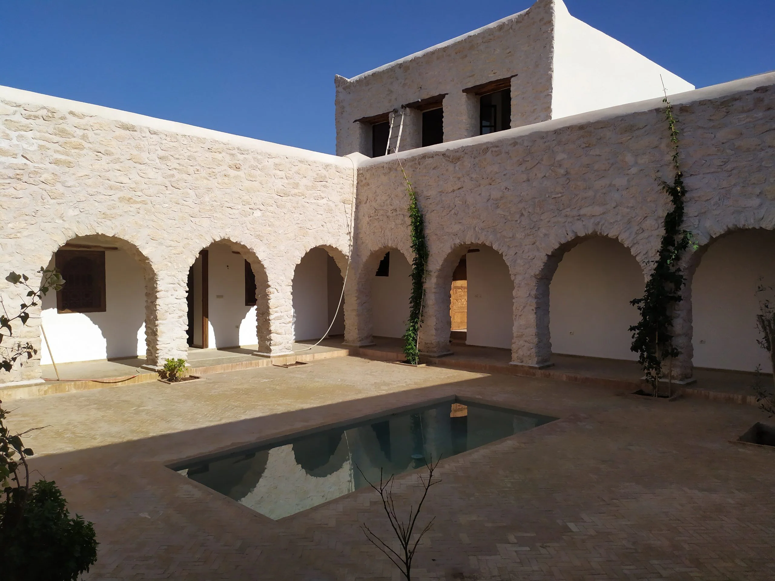 PROJET DE RENOVATION VILLA A SIDI KAOUKI — photo chantier 12