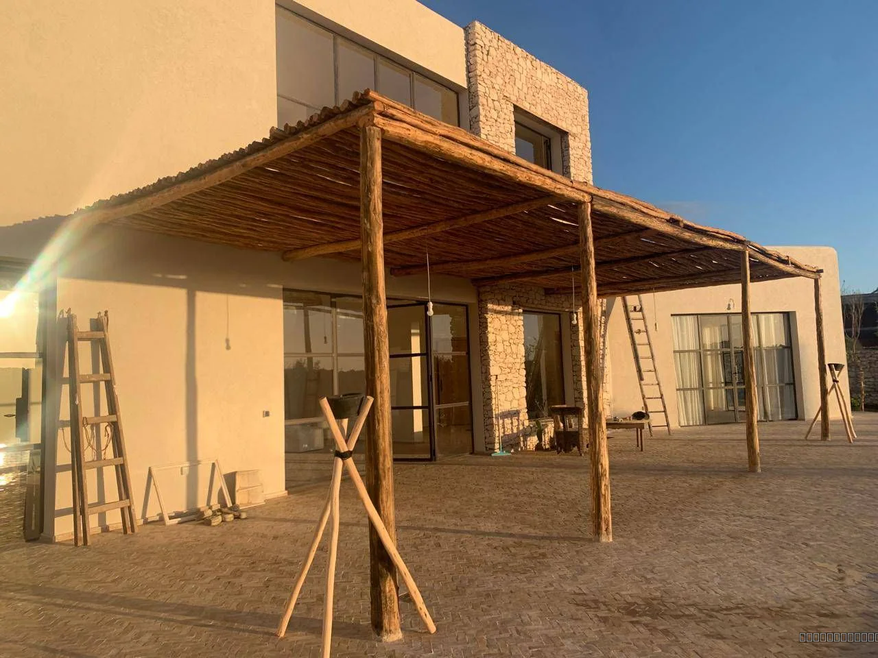 villa ibiza — photo chantier 16
